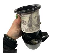 Botella De Agua De Seguridad Con Escondite - Taza Oculta De 8 Cm, Recipiente Secreto | Portavasos De Café Multifuncional Con Compartimento Organizador, Vaso Secreto - Trabajo Diario Viajes Camping Gim