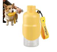 Botella De Agua Para Perro - 7,48 Pulgadas, Bebedero Portátil Plegable | Dispensador Antifugas Para Mascotas, Perro Gato Cachorro Pequeño Mediano Grande, Exterior Camping Senderismo Paseo, Ligera Y F