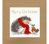 Bothy Threads "Christmas Wishes" kit de point de croix, 10x10cm, XMAS32