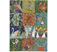 Bothy Threads Kit de broderie au point de croix - 12 jours de Noël