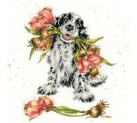 Bothy Threads Kit de broderie au point de croix Blooming with Love