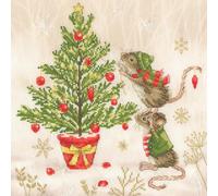 Bothy Threads Kit de broderie au point de croix - Décoration double acte