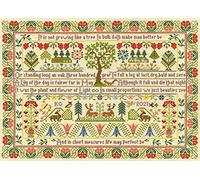 Bothy Threads Kit de broderie au point de croix Motif chêne