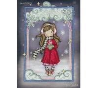 Bothy Threads Kit de broderie au point de croix Motif flocons de neige