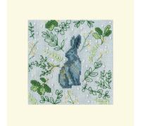 Bothy Threads Kit de broderie au point de croix Motif lièvre scandinave