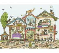 Bothy Threads Kit de broderie au point de croix Motif palais des chiens