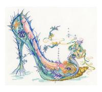 Bothy Threads Kit de broderie au point de croix Motif sirène