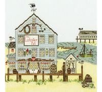 Bothy Threads Kit de broderie au point de croix - Nouvelle-Angleterre : le pot de homard