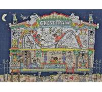 Bothy Threads kit de point de croix 'Ghost Train', XCT46, 36x26cm, DIY