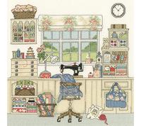 Bothy Threads Kit point de croix My Sewing Room