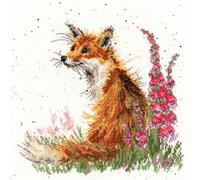 Bothy Threads kit point de croix "Sous les dés à coudre", 26x26cm, XHD8, patron à compter
