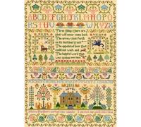 Bothy Threads Moira Blackburn XS4 Kit de point de croix et point compté avec inscription en anglais Three Things