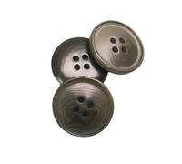 BOTIBOTON - 50 Boutons de Corozo classiques - Bouton de mercerie gros pour coudre, manteau, bouton pour femme - Accesorie couture - Fabriqués et expédiés d'Espagne - Vert, 15 mm