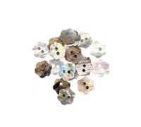 BOTIBOTON - Boutons nacrés en coquillage naturel - Bouton pour mercerie - Boutons petits et grands, bebe et chemisses - Plusieurs mesures - Akoya - Fabriqués et expédiés d'Espagne - 12 mm