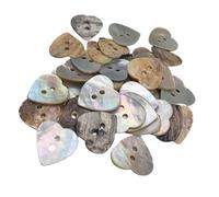 BOTIBOTON - Boutons nacrés en coquillage naturel - Bouton pour mercerie - Boutons petits et grands, bebe et chemisses - Plusieurs mesures - Akoya - Fabriqués et expédiés d'Espagne - 15 mm