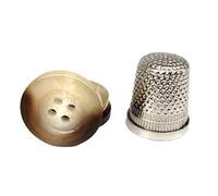 BOTIBOTON - Pack de 50 Boutons aux eaux de couleur Ecru, Marron et Gris - 5 tailles disponibles - Boutons Classiques - Accessoire de Couture - Fabriqué et Expédié depuis l'Espagne