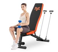 Botifly Banc de musculation réglable pliable avec dossier réglable sur 8 positions Banc de fitness Banc incliné pour un entraînement complet du corps Capacité de poids de 660 lbs