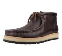Botines Hombre Modèle Chaussure Clarks Originals Modèle Wallabee Scout - Coleur Marron 43