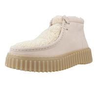 Botines Mujer Modèle Chaussure Clarks Modèle Torhill Moss - Coleur Beige 36