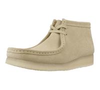 Botines Mujer Modèle Chaussure Clarks Originals Modèle Wallabee Boot - Coleur Brun Clair 55