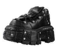 Botines Mujer Modèle Chaussure New Rock Modèle M Tank106 C2 - Coleur Noir 44