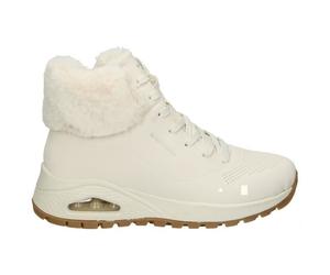 Botines Skechers 167274-NAT pour femme - couleur crème et blanc 39