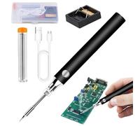Botiniv Fer À Souder Sans Fil - Stylo de Soudure 3 Vitesses Sans Fil | Outil De Soudure Électrique Sans Fil À Précision Et Chauffage Rapide Pour Réparation De Plomberie Industrielle Et Projets