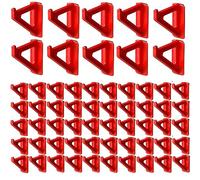 botle Assortiment de 60 porte-outils mural pour atelier - Rouge - Clé à molette, tournevis, pinces