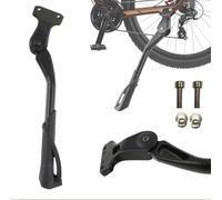 botle Béquille de vélo de 24 à 29 pouces, réglable en hauteur, béquille latérale arrière stable, béquille de vélo pour VTT, vélo de trekking, vélo de ville, vélos de banlieue en aluminium durable