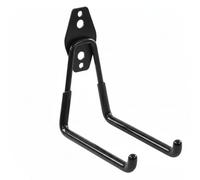 botle Crochet mural pour outils électriques, forme droite 13 cm, revêtement en PVC, pour garage, atelier, abri de jardin, crochet pour équipement de sport, double crochet, charge maximale : 30 kg