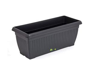 botle Jardinière géante pour Balcon Anthracite 80 x 33 x 33 cm