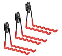 botle Lot de 3 Crochets à Outils Qbrick Système de Valise pour Outils Forme d'Onde 19cm Solide avec PVC pour Garage Atelier Crochet pour Scie à Main et Scie de Jardin Double Crochet Charge jusqu'à