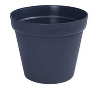 botle Pot de Fleurs Rond - en Plastique - pour Rebord de fenêtre, terrasse, Jardin d'hiver - 8 Couleurs - 6 Tailles (Anthracite, 45 cm)