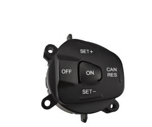 Botón Control Volante Boutons Commande Au Volant Interrupteur Volant Multifonction Côté Droit Boutons Régulateur Vitesse Pour Ford Pour Fiesta MK7 Pour Ecosport 2013(Right-Blue Light)