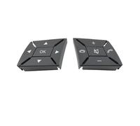 Botón Control Volante Pour Benz Pour ML GL G Classe Pour W166 Pour W463 Pour GL550 2011-2018 Intérieur Voiture Gauche Droite Bouton Commande Volant Multifonction(Model A Black)