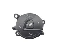 Botón Control Volante Pour Ford Pour Focus Pour Kuga 2012-2015 Commande De Volume Audio Au Volant Multifonction Bouton M/OK(The right OK)