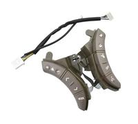 Botón Control Volante Pour Toyota Pour Highlander Pour Land Pour Cruiser 2004-2007 Commutateur Commande Volant Multifonction Bouton Style Voiture 75B037(75B037-Brown)