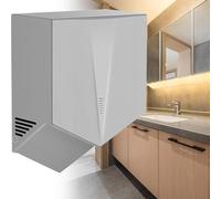 BoTongSiHai Handtrockner Für Tobeletten Kommerziell, 1500 W Elektrische Handtrockner, Sèche-Mains Automatique À Induction for Cuisine, Salle D, Sèche-Mains Électrique(Gray)