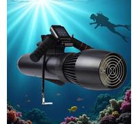 BoTongSiHai Propulseur Subaquatique 500W avec Poignée De Plongée Et Télécommande - Scooter sous-Marin 3-7 Km/h, Batterie 10000/16000mAh, Autonomie 40-130/60-180 Min, pour Kayak Et Paddle(500W10A)