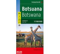 Botswana - Echelle 1 : 1 100 000 - Collectif - Freytag Et Brendt - Atlas / carte