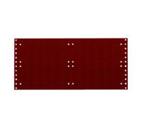 Bott bott Plaque fendue B1981xH457 mm rouge pourpre RAL 3004 Quantité:1