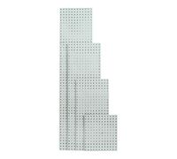 Bott bott Plaque perforée B1981xH457 mm gris clair RAL 7035 Quantité:1