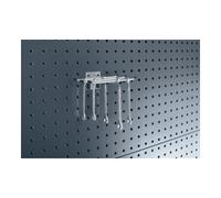 Bott Support sextuple l.170xP150mm galvanisé p. panneaux perforés BOTT Quantité:1