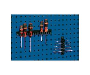 Bott Supports de serrage l. 150 mm nbre.attachements 5 p. panneaux perforés 3pce/sach Quantité:1