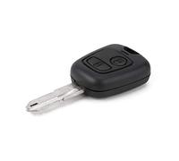 Bottam Coque 2 Boutons CLE pour telecommande 106 206 306 307 406 407 607 / Saxo Xsara Berlingo noir