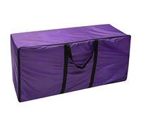 Bottam Sac de Rangement pour Balles de Foin, Sac de Transport Extra-Large, Sacs de Balles de Foin Portables et Pliables pour Chevaux et BéTail avec Fermeture à GlissièRe éTanche Violet