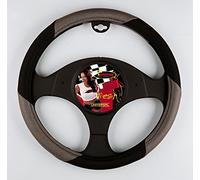 Bottari 13606 Bottari 13606 Mesh: Couvre Volant Universel pour Auto - Dimension: diamètre 37-39 cm (pour Standard Volant), Gris, Diameter 37-39 cm