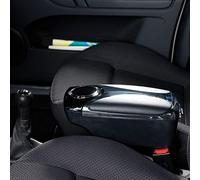 Bottari 16118 Accoudoir Central Universel Multifonction Noir avec Inserts et Support, Gris Chromé