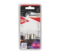 Bottari 30153 Kit ampoules sphériques pour phares, 12 V, 5 W, Ba 15S