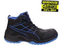 PUMA Krypton Blue Mid 634200-40 antistatique (ESD) Chaussures montantes de sécurité S3 Pointure (EU): 40 noir, bleu 1 pc(s)
